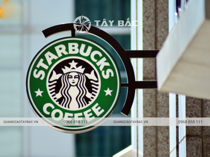 Biển vẫy cafe starbuck
