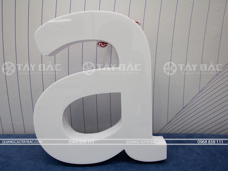 Mẫu chữ nổi quảng cáo FMF-02