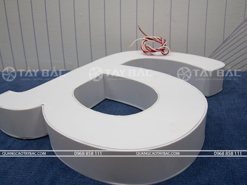 Mẫu chữ nổi quảng cáo FMF-02