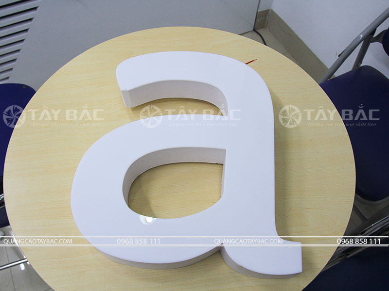 Mẫu chữ nổi quảng cáo FMF-02