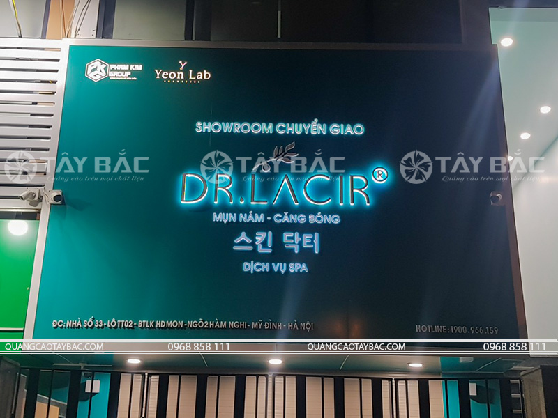 Bảng quảng cáo spa Dr.lacir