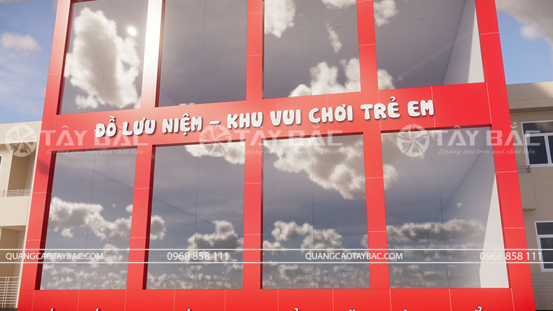 Bảng hiệu nhà sách Bắc Quang