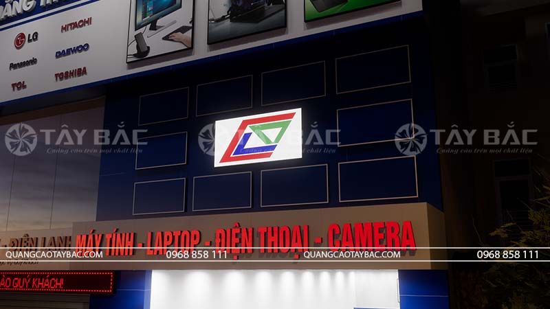 Biển quảng cáo máy tính Thắng Thủy