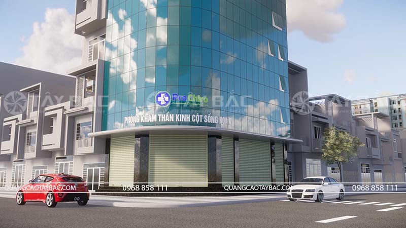 Biển hiệu phòng khám Pro Chiro