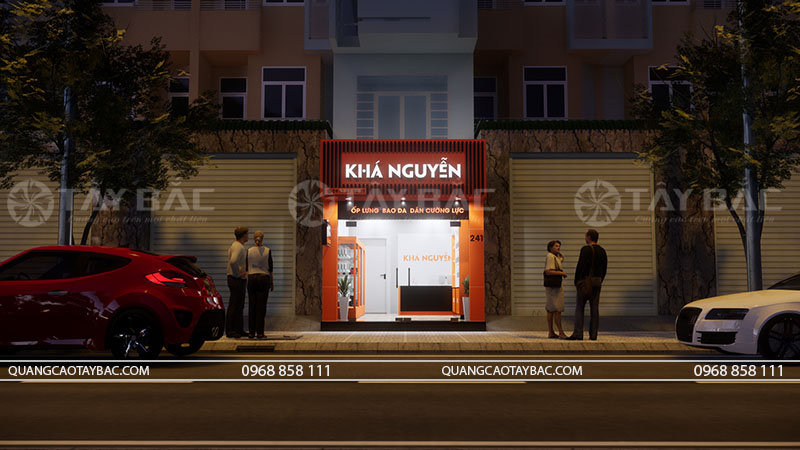 Bảng hiệu phụ kiện Khá Nguyễn