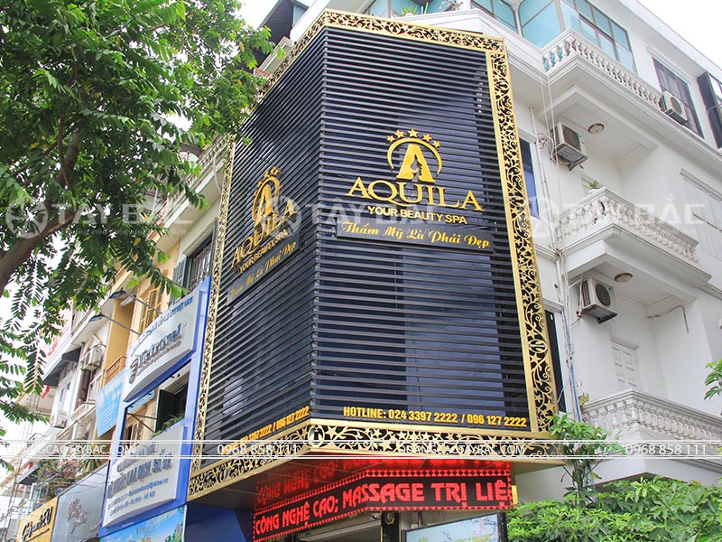 Biển quảng cáo spa Aquila