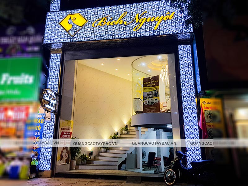 Biển quảng cáo spa bích nguyệt