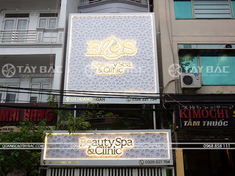 biển quảng cáo spa Eos