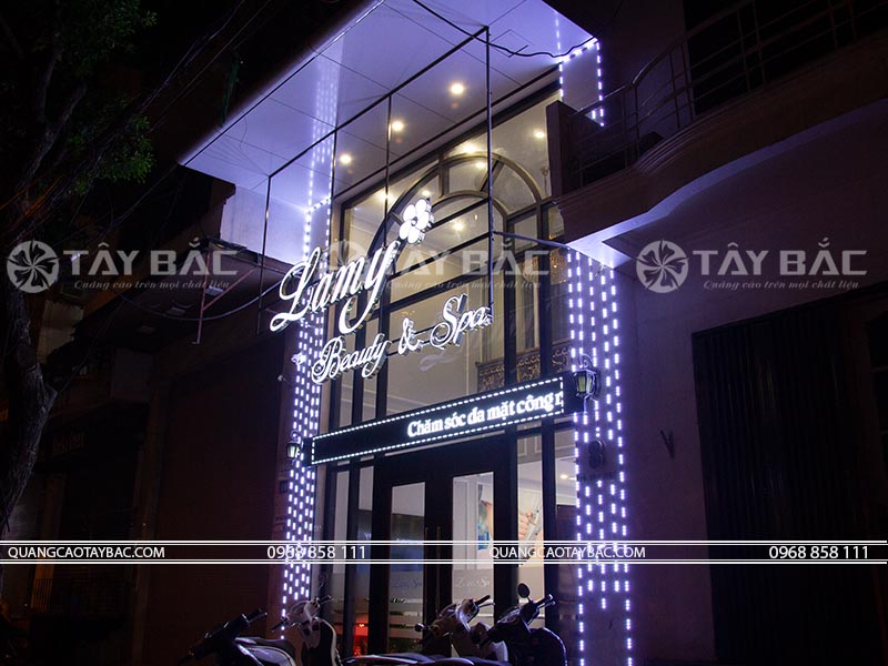 Biển quảng cáo spa Lamy