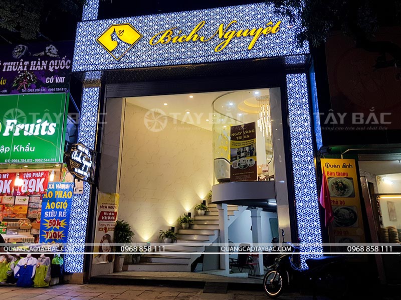 Biển quảng cáo thẫm mỹ viện Bích Nguyệt