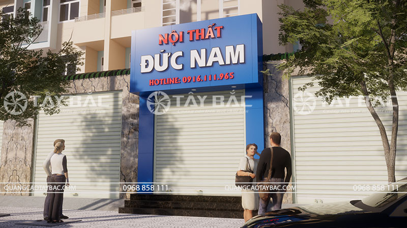 Biển quảng cáo nội thất Đức Nam