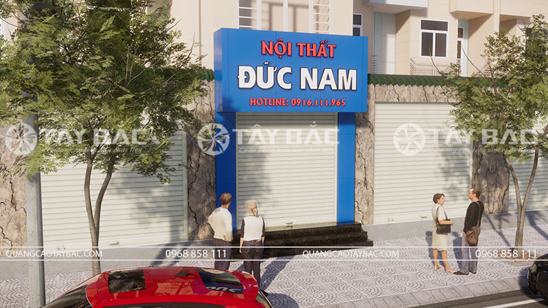 Biển quảng cáo nội thất Đức Nam
