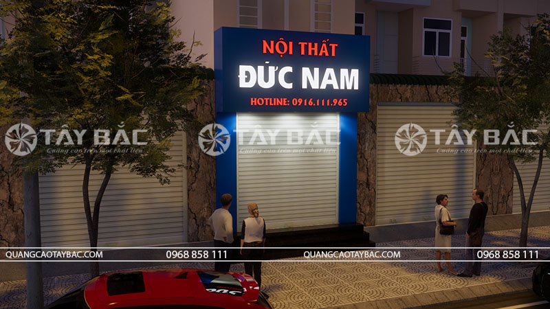 Biển quảng cáo nội thất Đức Nam
