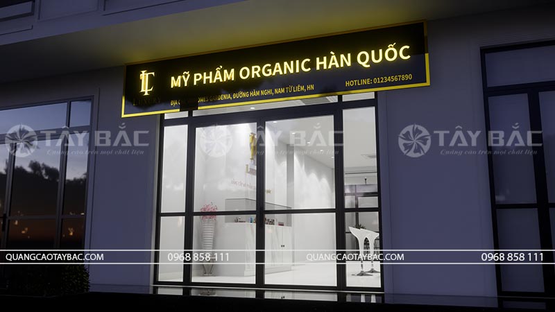 Biển quảng cáo shop mỹ phẩm It
