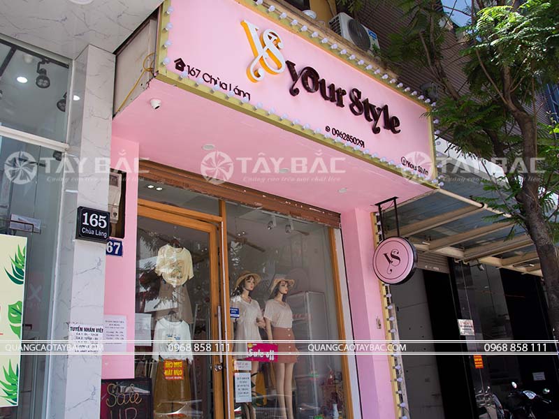 Biển quảng cáo thời trang Your Style