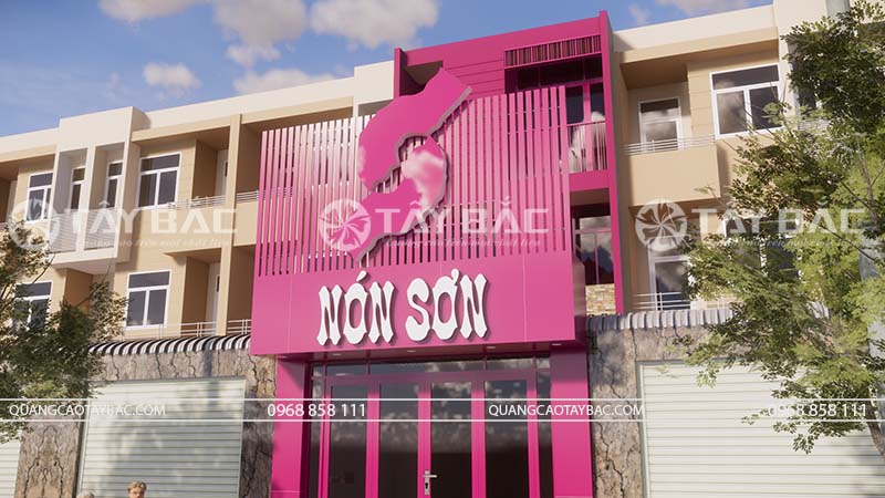 Biển hiệu thời trang Nón Sơn
