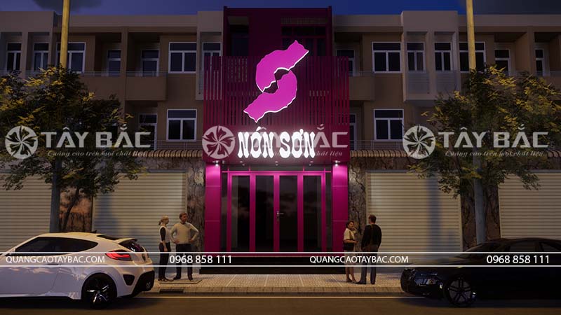 Biển hiệu thời trang Nón Sơn