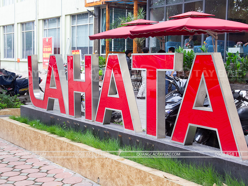 Bộ chữ nhà hàng Lahata