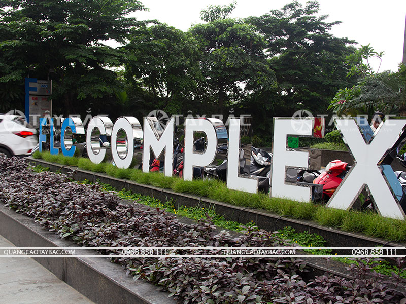 Bộ chữ tòa nhà FLC complex