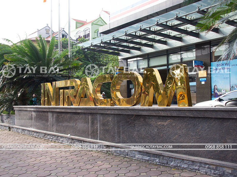 Bộ chữ tòa nhà Intracom