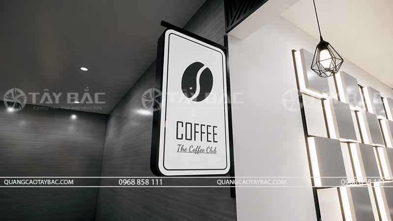 Thiêt kế thi công cửa hàng coffee Club LG