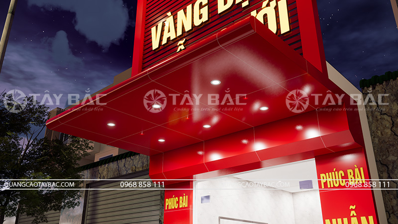Thiết kế biển vàng bạc nhẫn cưới Phúc Bài