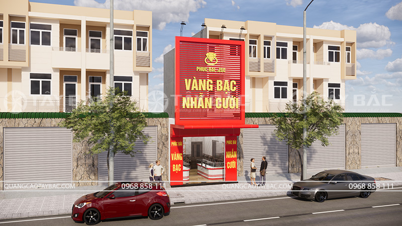 Thiết kế biển vàng bạc nhẫn cưới Phúc Bài