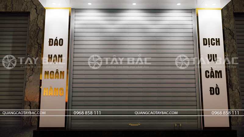 Biển hiệu vàng bạc Dương Minh Vũ