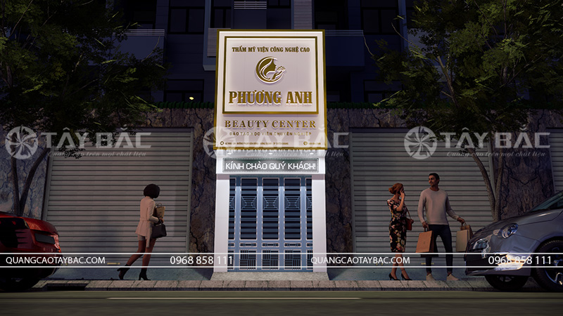 Biển quảng cáo spa Phương Anh