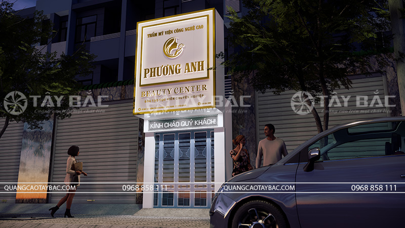 Biển quảng cáo spa Phương Anh