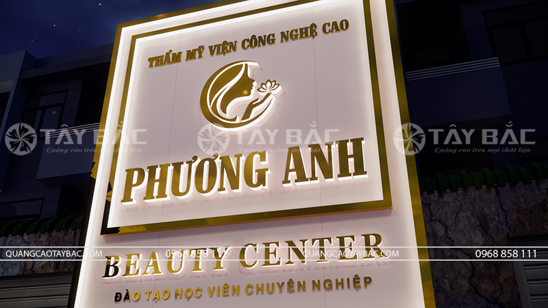 Biển quảng cáo spa Phương Anh