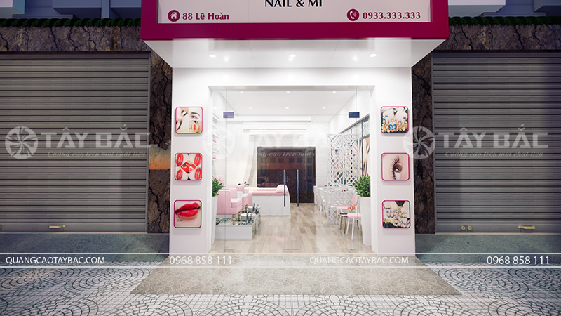 Biển quảng cáo spa Thủy