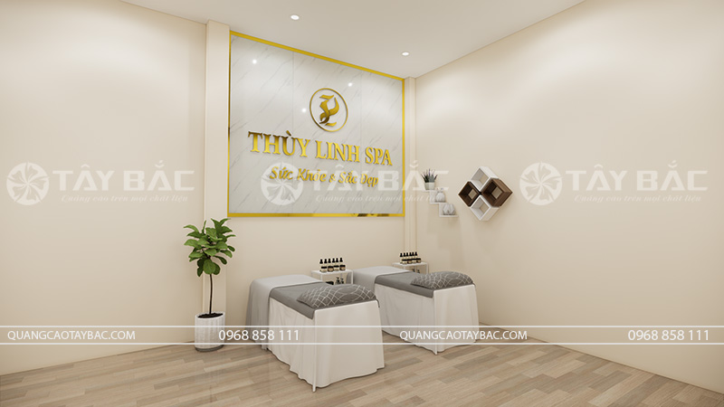 Biển quảng cáo spa Thùy Linh