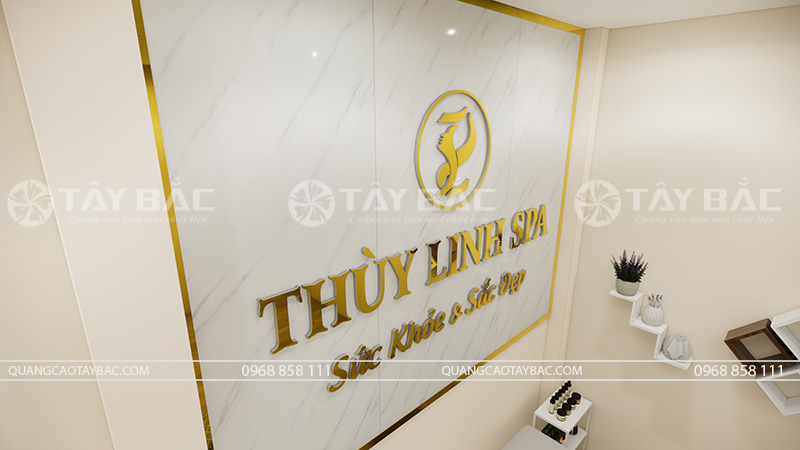 Biển quảng cáo spa Thùy Linh
