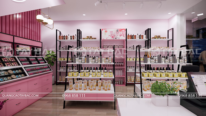 Bảng hiệu mỹ phẩm Ura Cosmetic