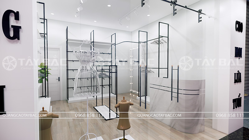 Biển quảng cáo shop quần áo Trang My
