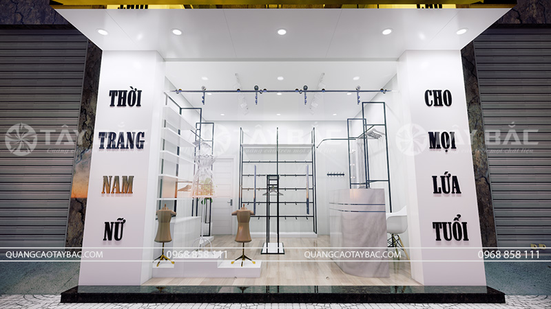 Biển quảng cáo shop quần áo Trang My