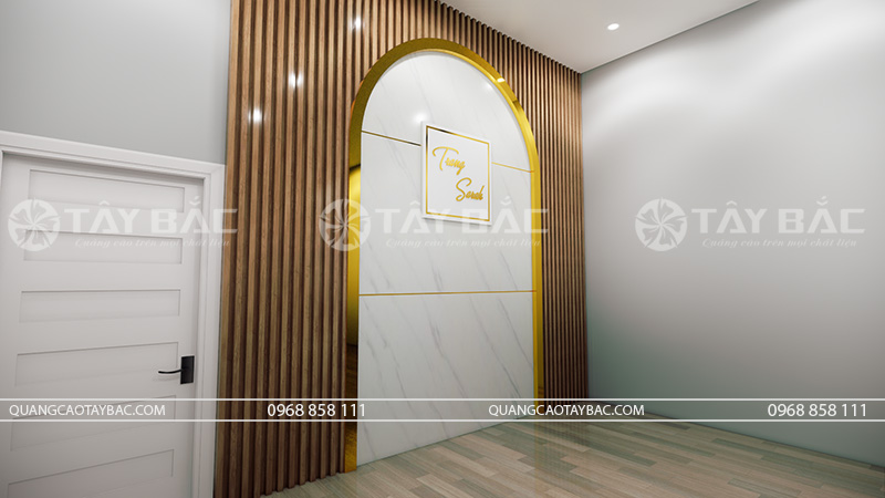 Thiết kế thi công shop quần áo Trang Sarah