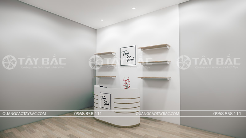 Thiết kế thi công shop quần áo Trang Sarah
