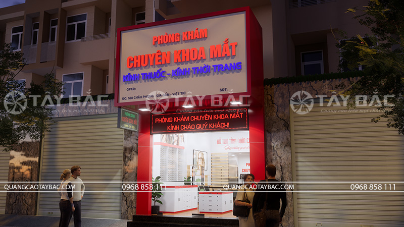 Bảng hiệu phòng khám chuyên khoa mắt