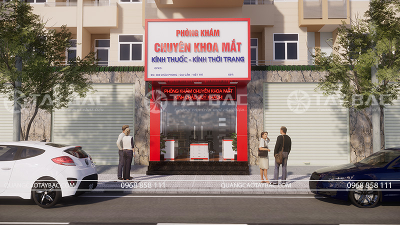 Bảng hiệu phòng khám chuyên khoa mắt