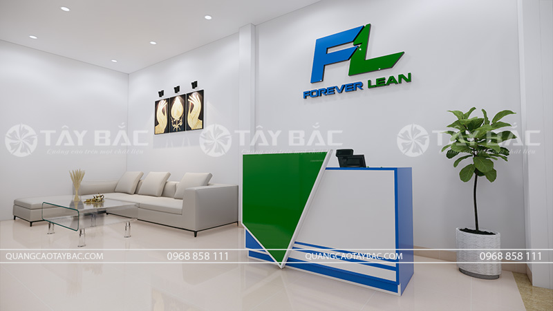 Bảng hiệu quảng cáo thực phẩm chức năng Forever Lean