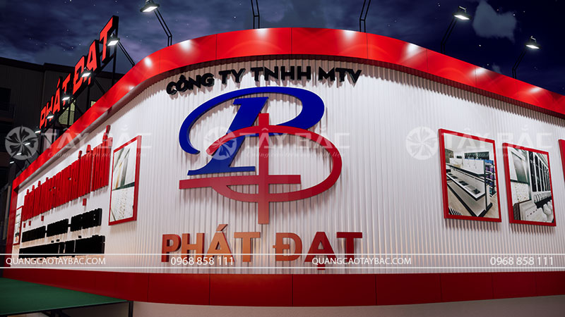 Biển quảng cáo vật liệu xây dựng Phát Đạt